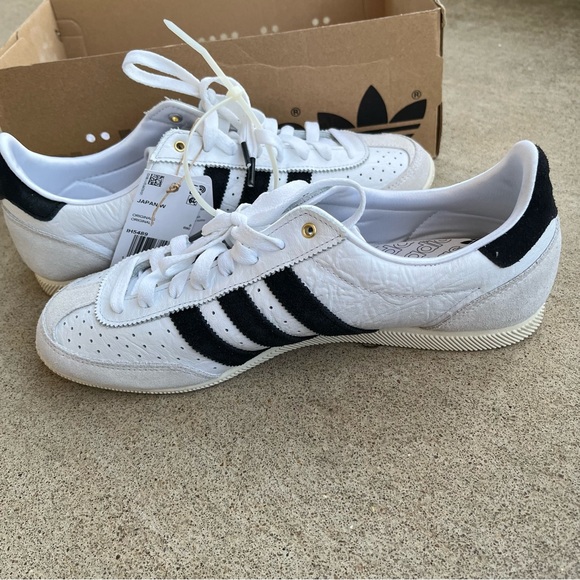 adidas Originals JAPAN White Sz 8=Men 9.5=Women IH5489 USA Seller FINE LEATHER main image 3